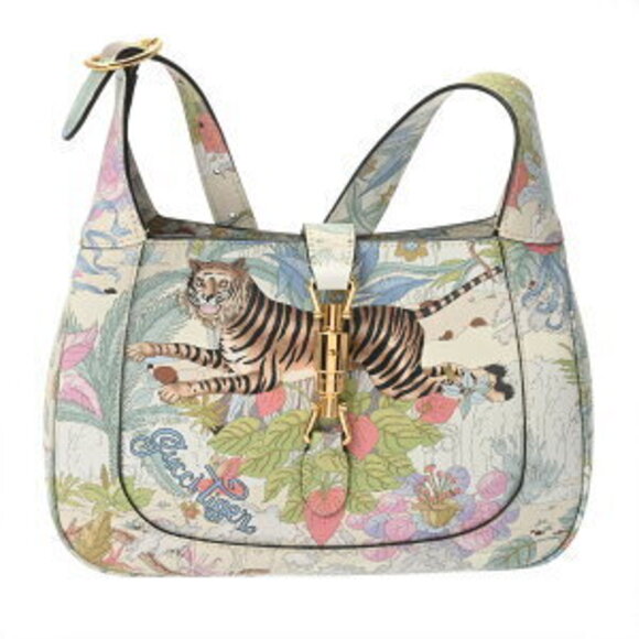 Gucci Handbags - Gucci Jackie Bag Multicolor Leather Shoulder